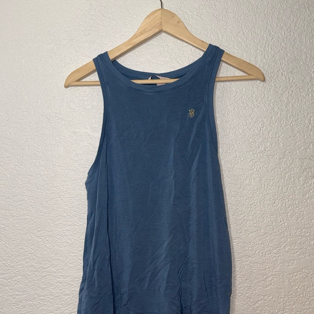 Victoria's Secret Vintage Y2K Blue Tank Top